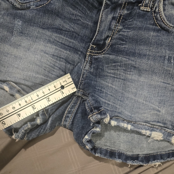 BKE Distressed Denim Shorts - Picture 6 of 12